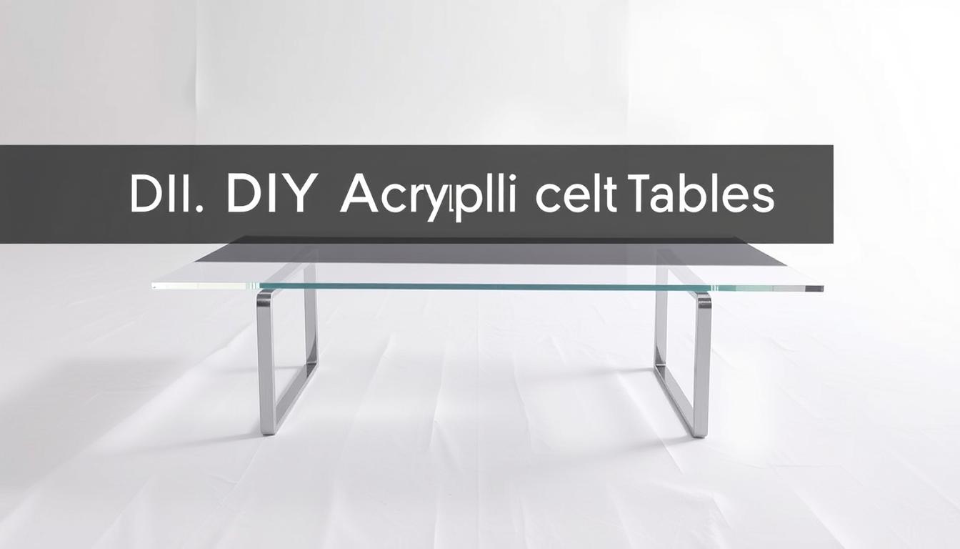 DIY Acrylic Coffee Table: Sleek And Modern DIY Project