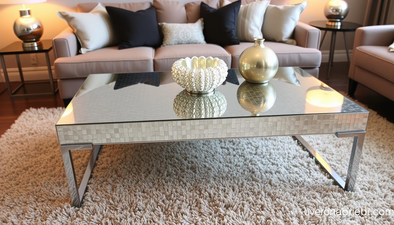 DIY Glam Coffee Table: Add Sparkle And Shine To Your Living Room