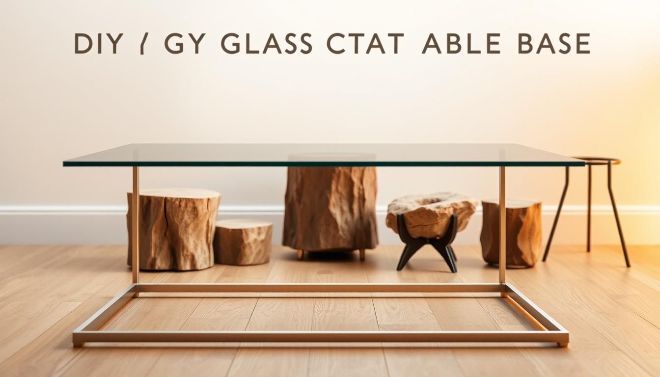 DIY Glass Coffee Table Base Ideas: Creative Supports For Glass Tops