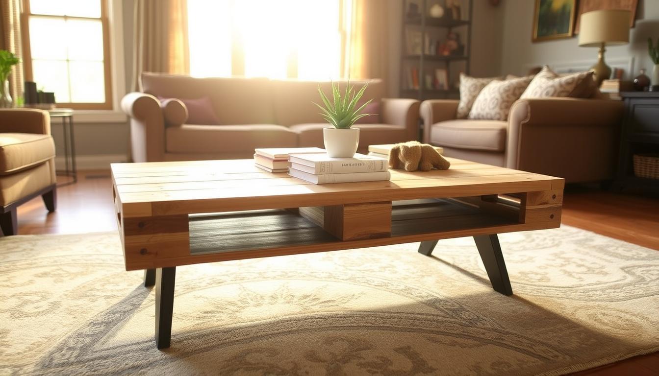 DIY Pallet Coffee Table: Rustic Charm Made Easy